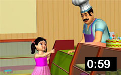 Pat a cake - 3D Animation - English Nursery rhymes - 3d Rhymes -  Kids Rhymes - Rhymes for childrens